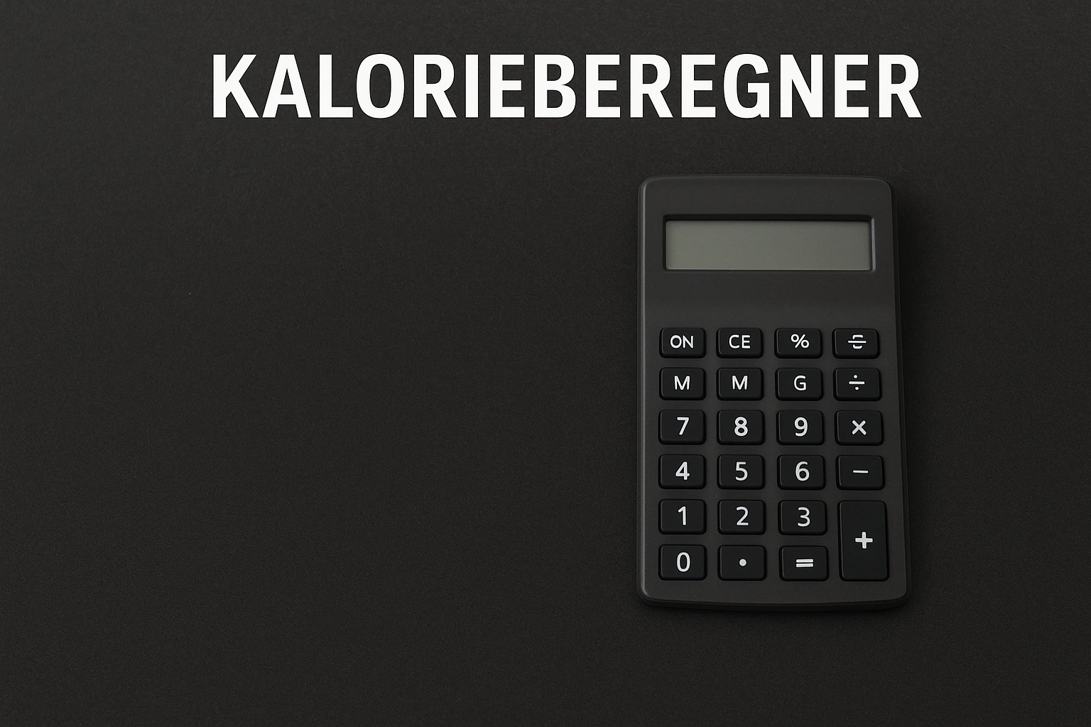 Kalorieberegner for vægttab – sådan finder du dit daglige kaloriebehov