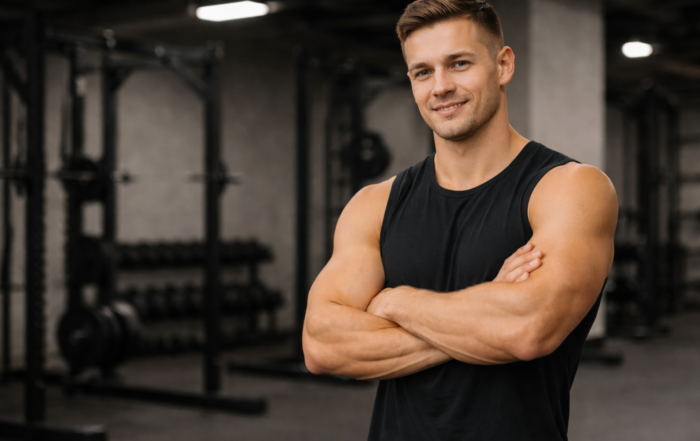 Stærk og selvsikker i fitnesscenteret