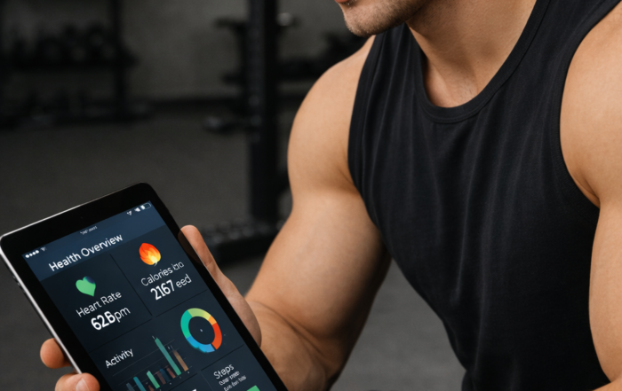 Træningsovervågning i fitnesscenter