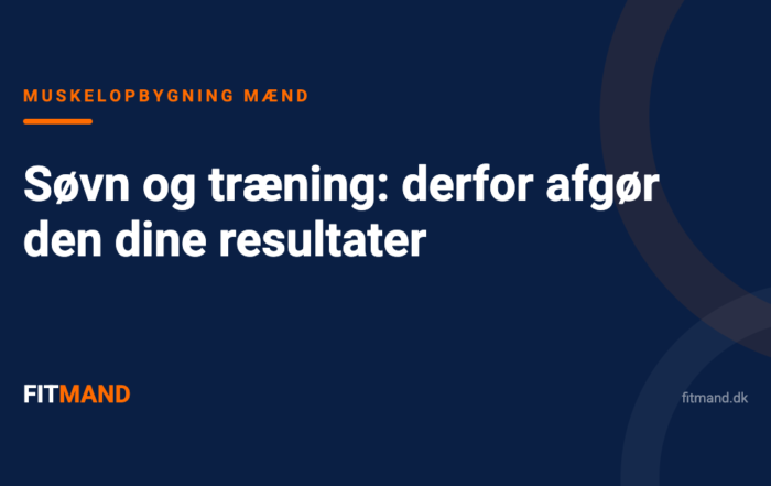 Søvn og træning: derfor afgør den dine resultater